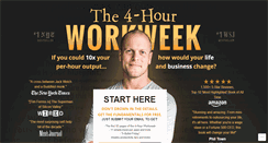 Desktop Screenshot of fourhourworkweek.com