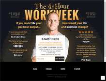 Tablet Screenshot of fourhourworkweek.com